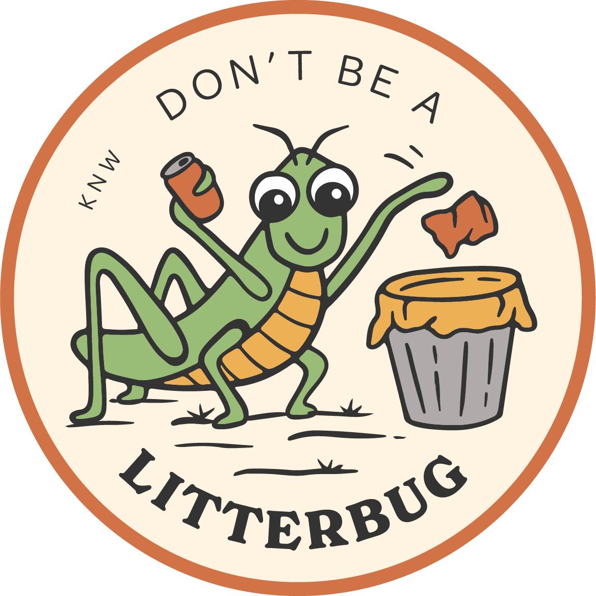 Litterbug | Sticker