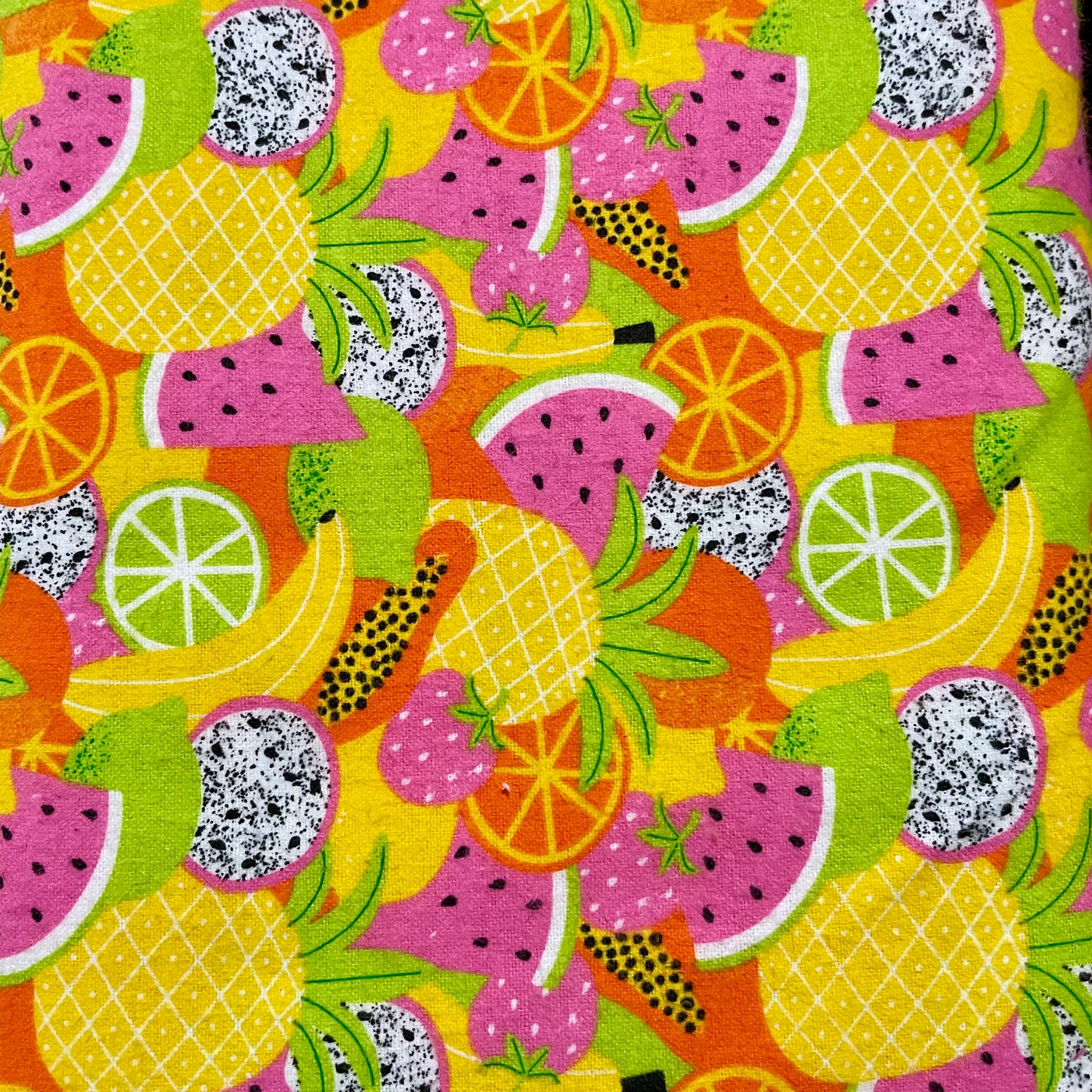 Reusable “Paper” Towel - Food Print - Set of 12