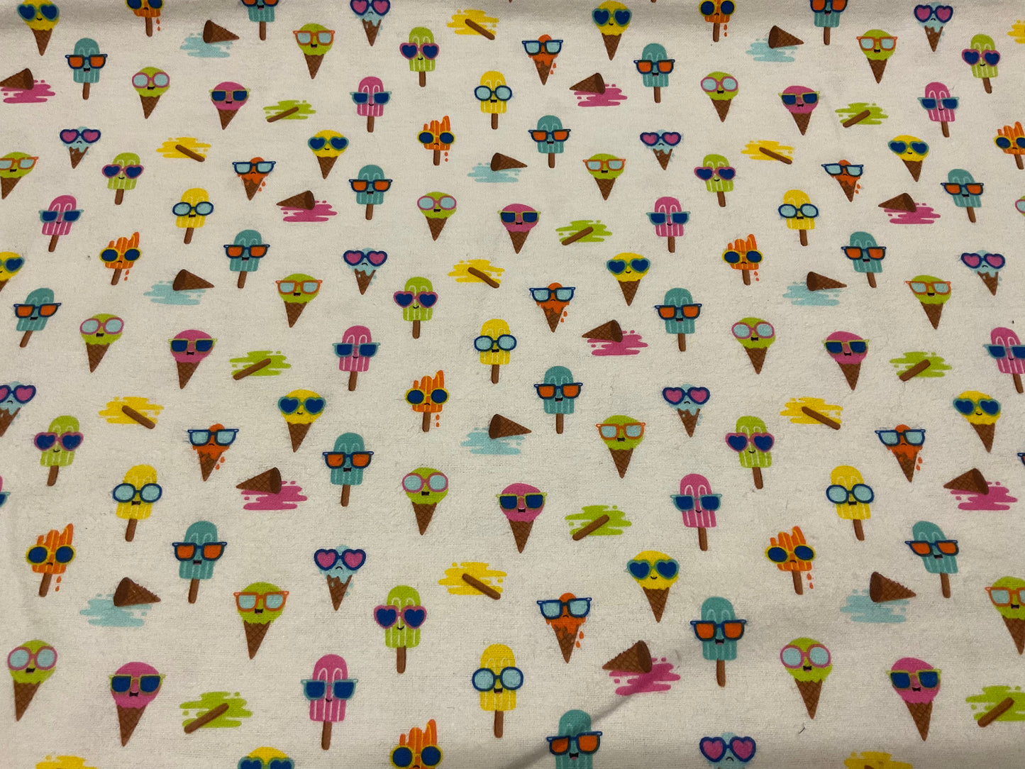 Reusable “Paper” Towel - Food Print - Set of 12