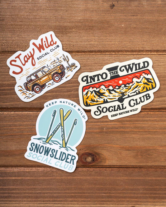 Into the Wild Social Club | Sticker