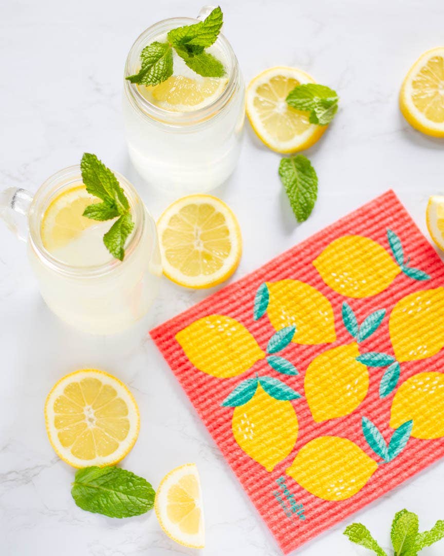 Lemon Swedish Dishcloth