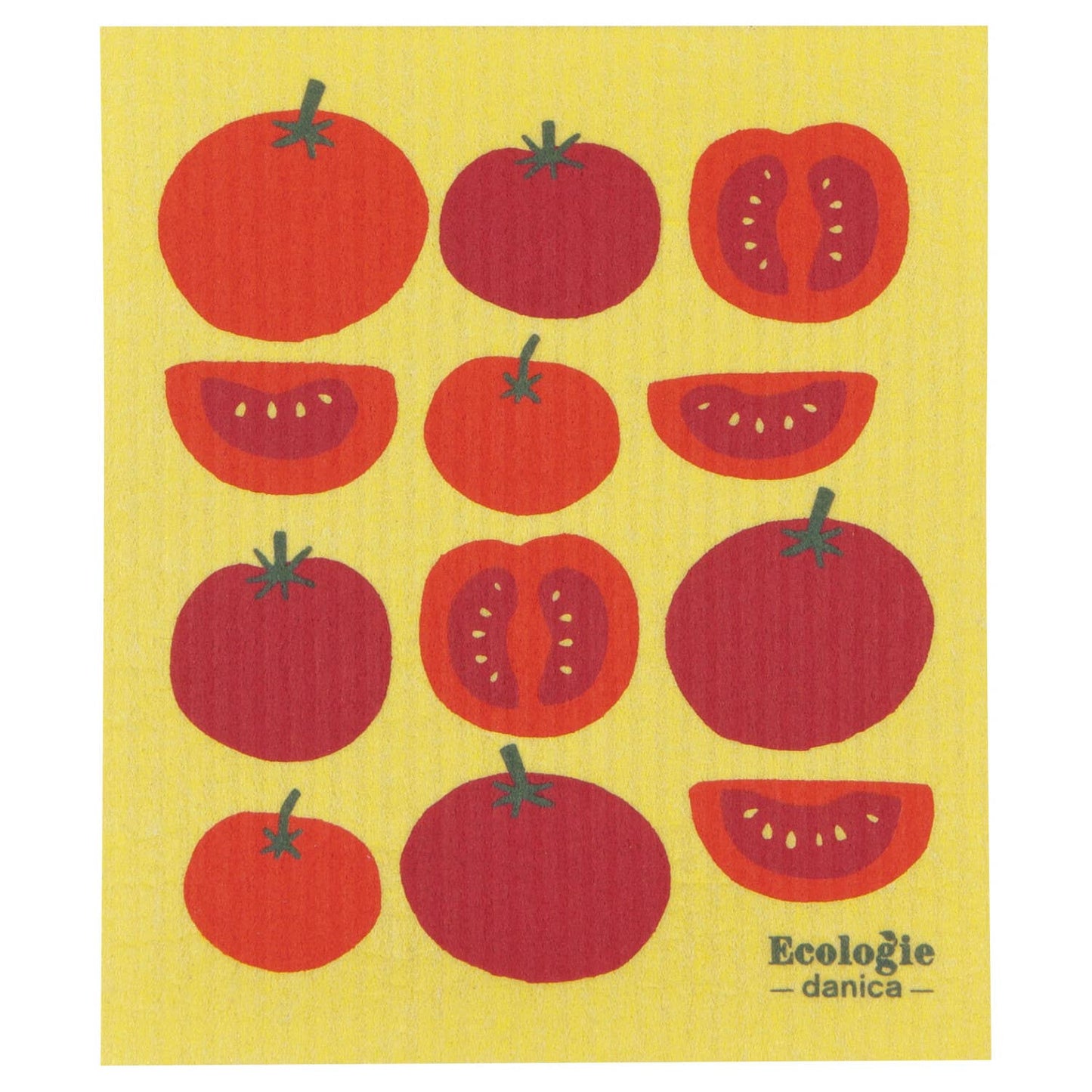 Tomatoes Swedish Dishcloth