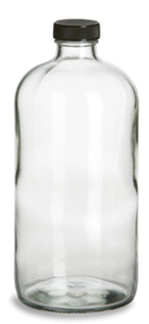 Boston Round Bottles - Clear