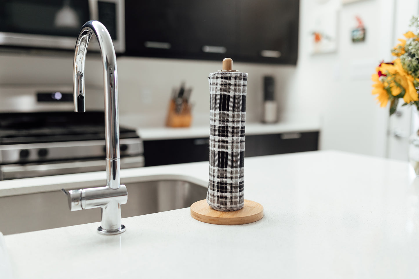 Reusable “Paper” Towel -Abstract, Shapes and Plaid - Set of 12