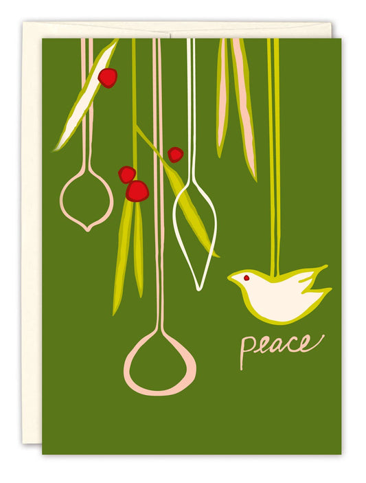 Peace Ornament Holiday Card