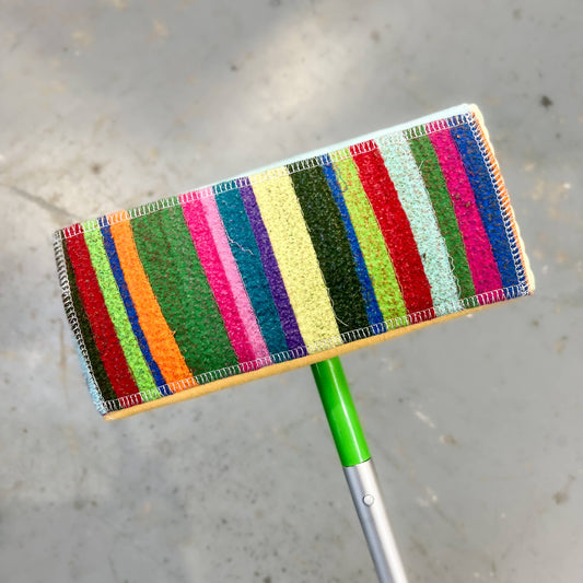 Scrap Felt Mop Pads: Set of 2 - Rainbow