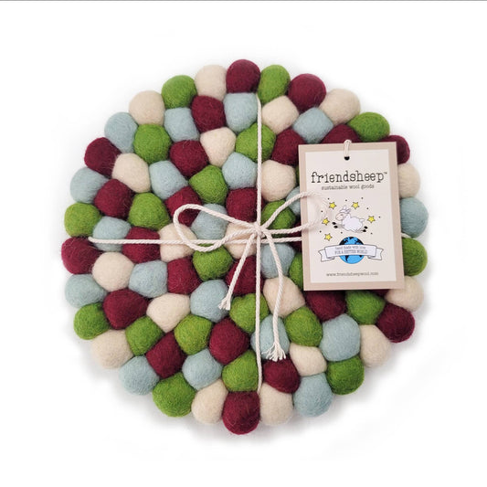 Yuletide Eco Coasters and Trivets