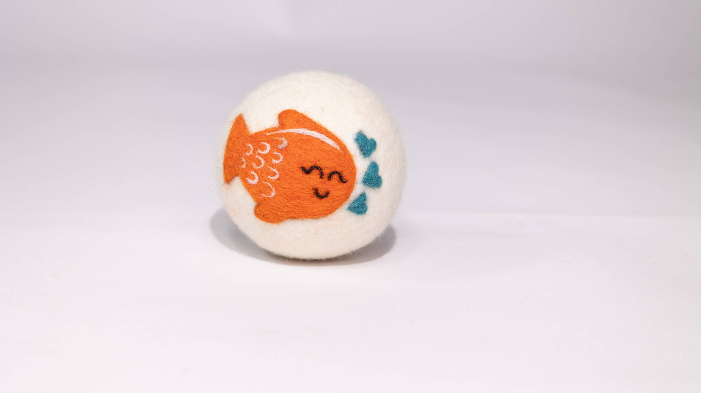 Sea Creatures: Eco Wool Dryer Balls Fair Trade