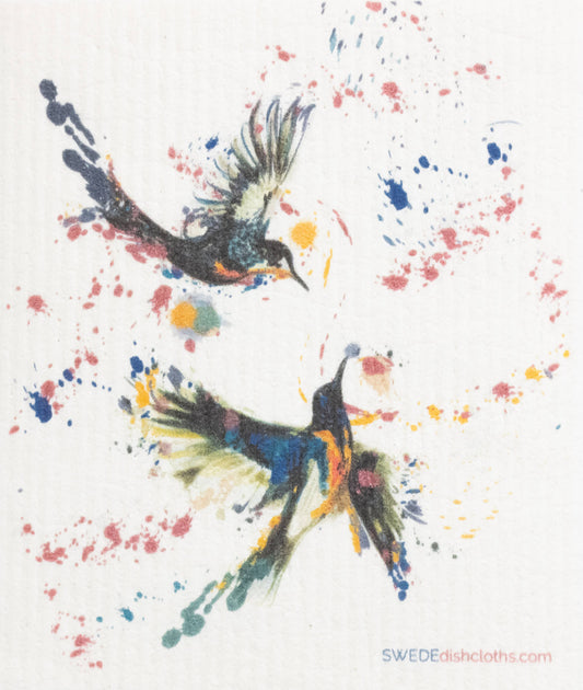 Swedish Dishcloths Hummingbirds