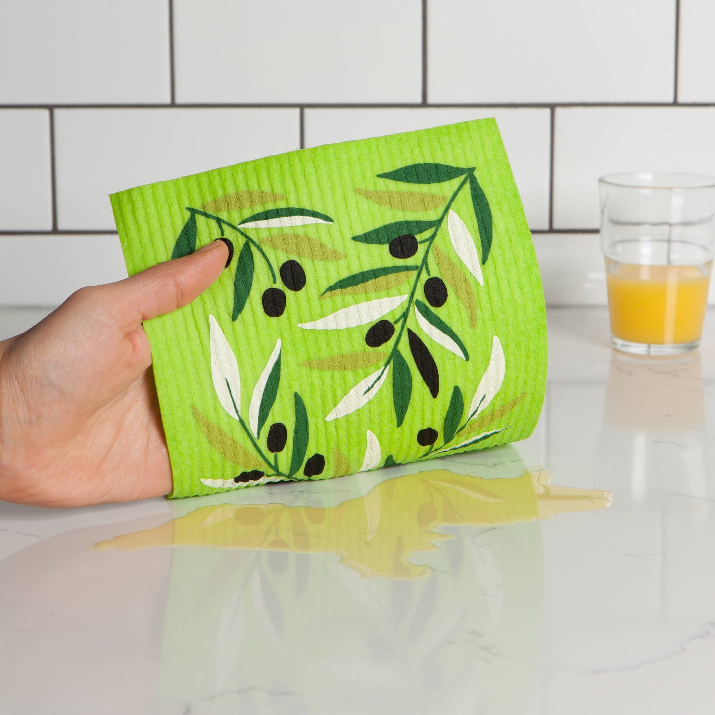 Olives Swedish Dishcloth