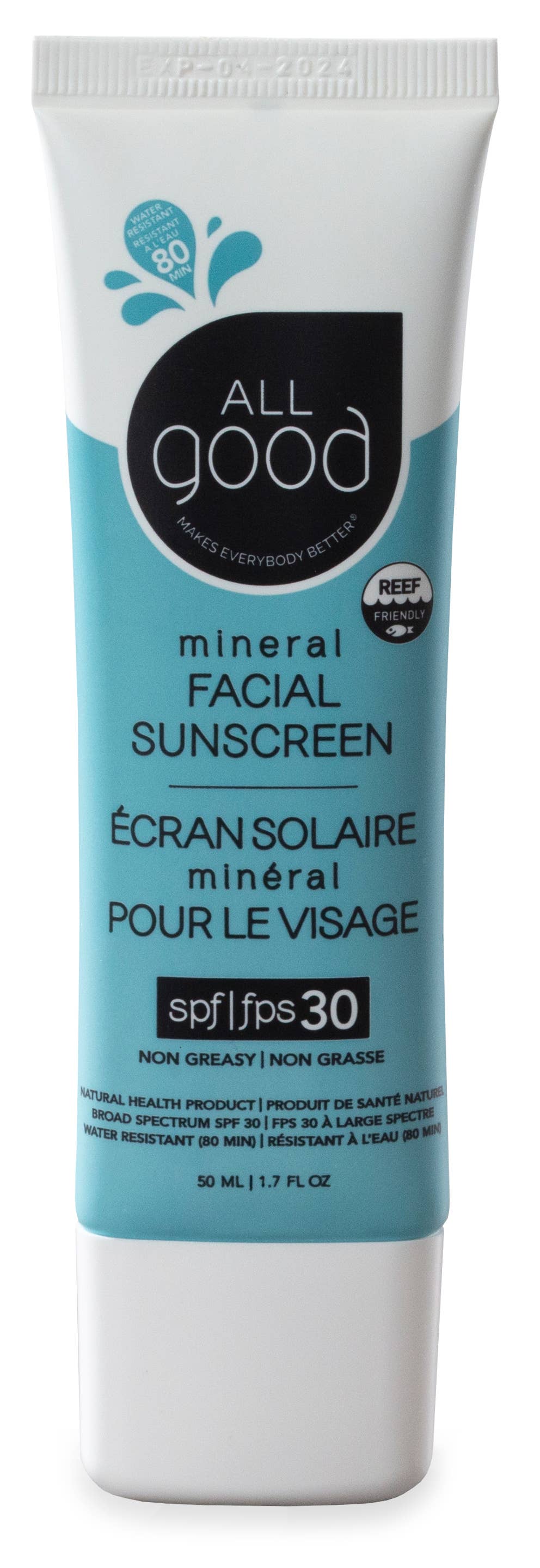 Daily Facial Mineral Sunscreen & Moisturizer SPF 30