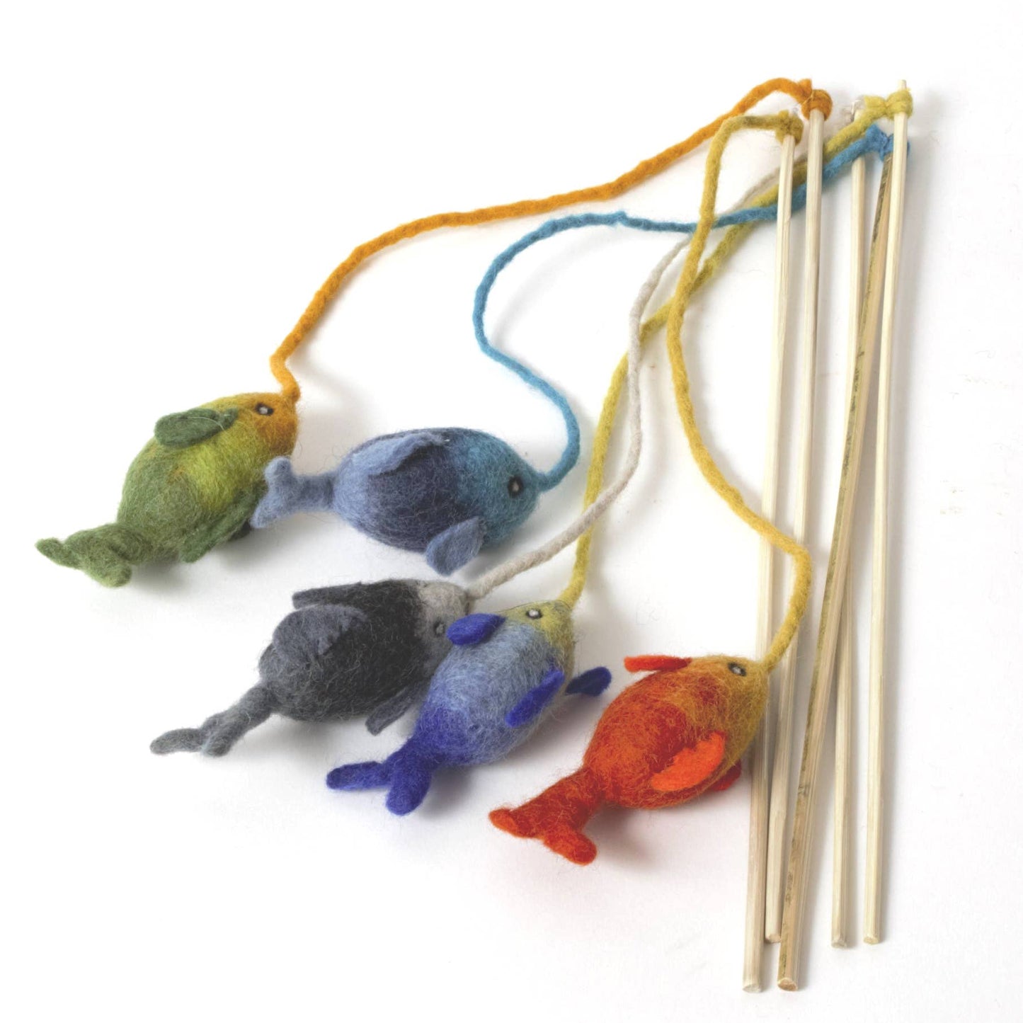 Teaser Cat Toy, Assorted Critters