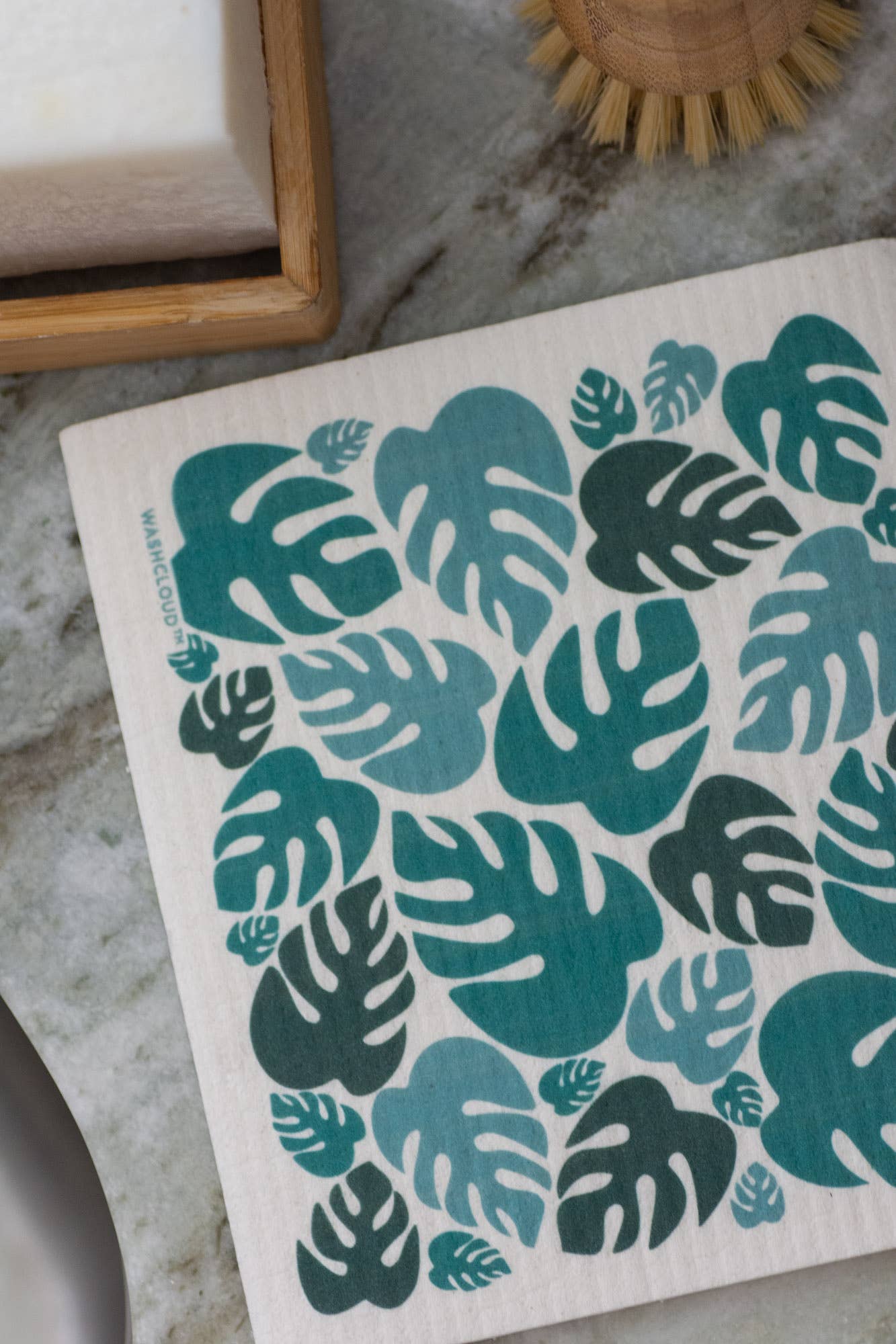 WASHCLOUD® MONSTERA™ Swedish Dish Cloth - No Tox Life