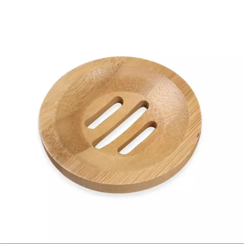 Wooden Soap Dish - Round