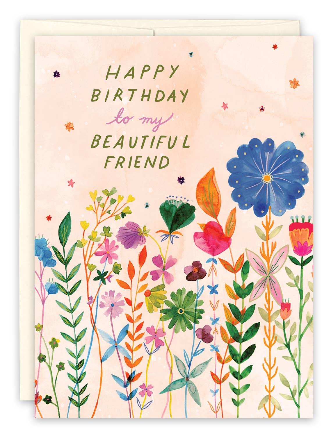 Beautiful Flowers Birthday Card