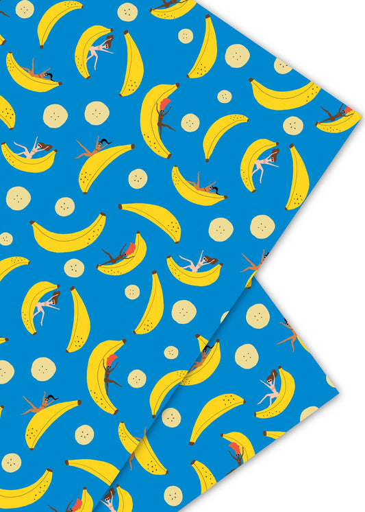 BANANA PARTY - Single Sheet Gift Wrap