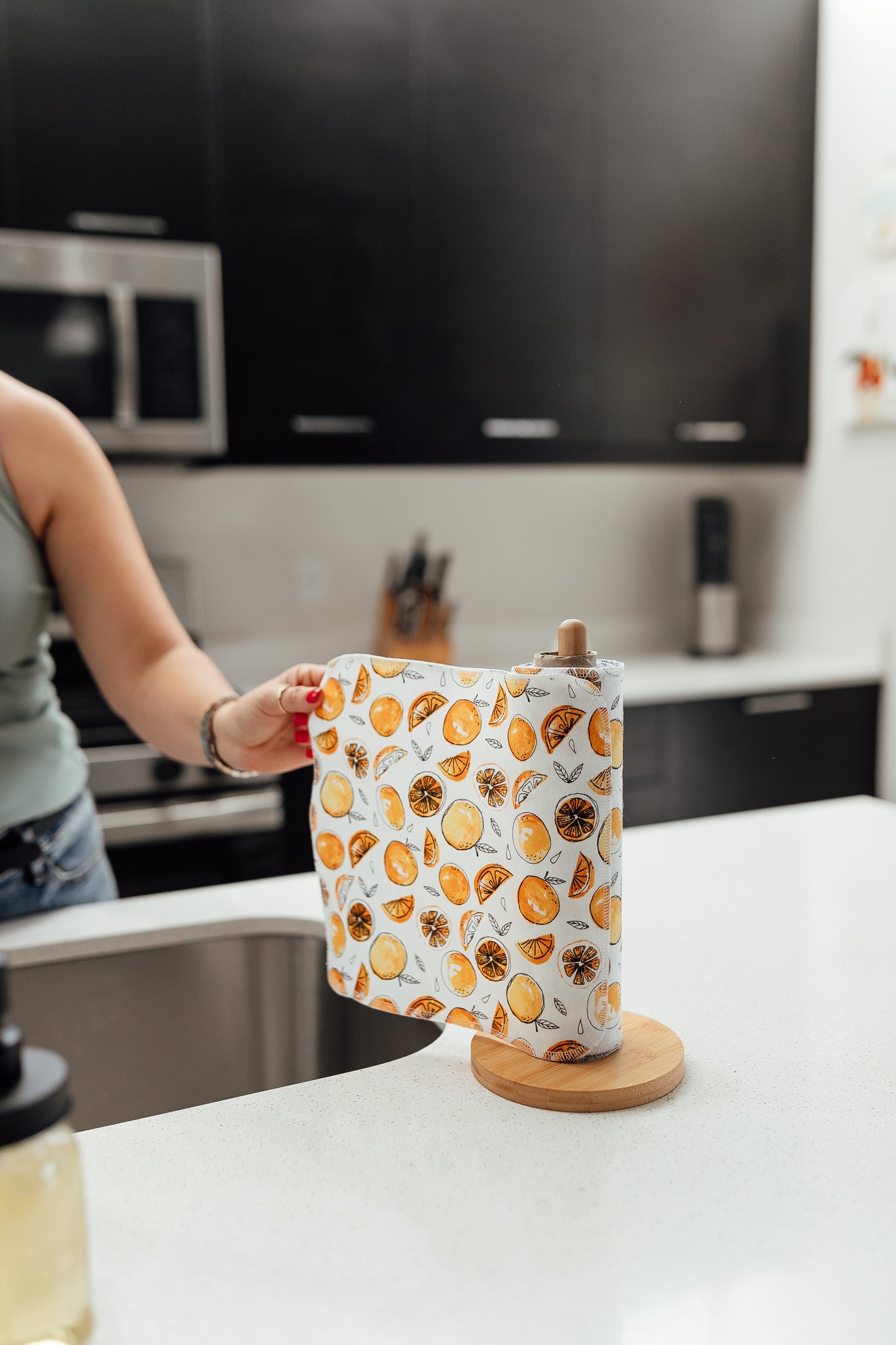 Reusable “Paper” Towel -Animal and Shape Prints - Set of 12