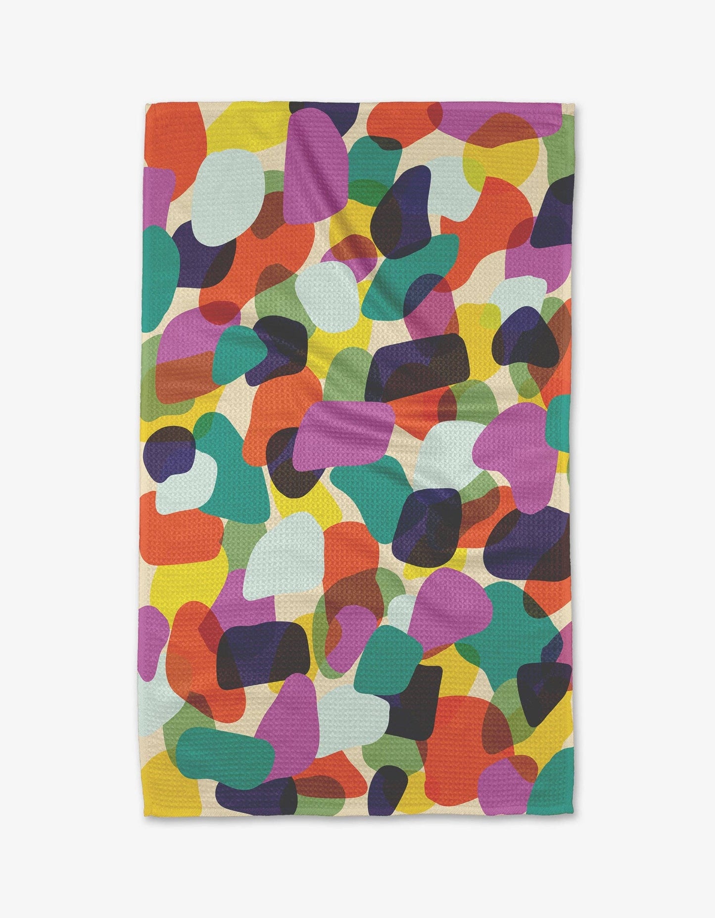 Colorful Pebbles Tea Towel