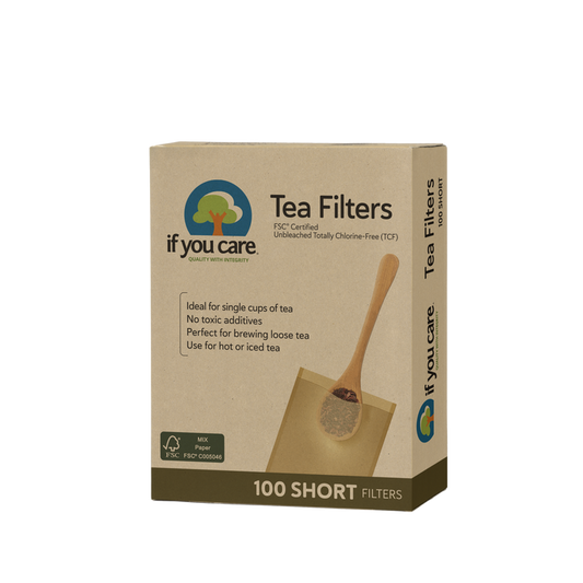 Unbleached Tea Filters Short - FSC Certified