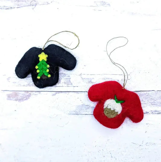 Lucky Sweaters Eco Fresheners/Ornaments - Set of 2