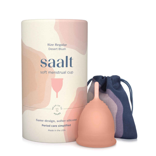 Saalt Soft Cup - Blush - Regular