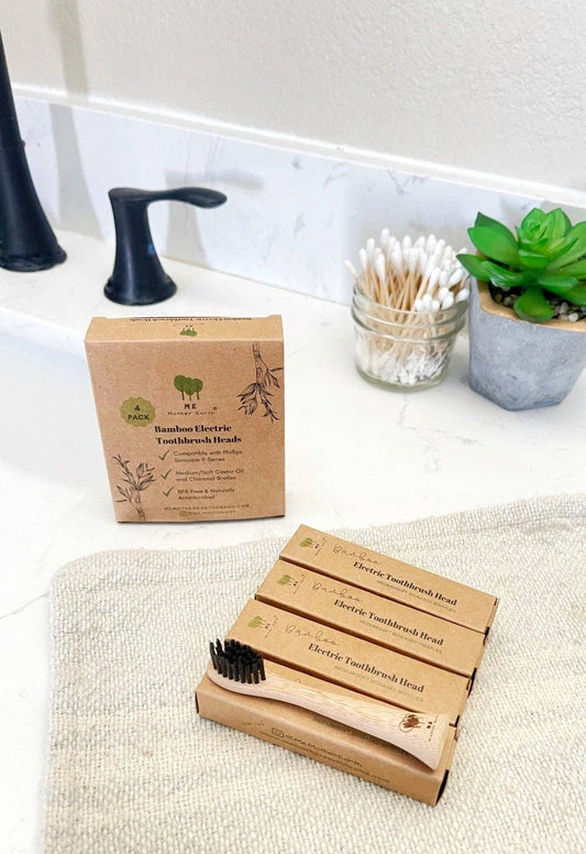 Electric Bamboo Toothbrush Heads