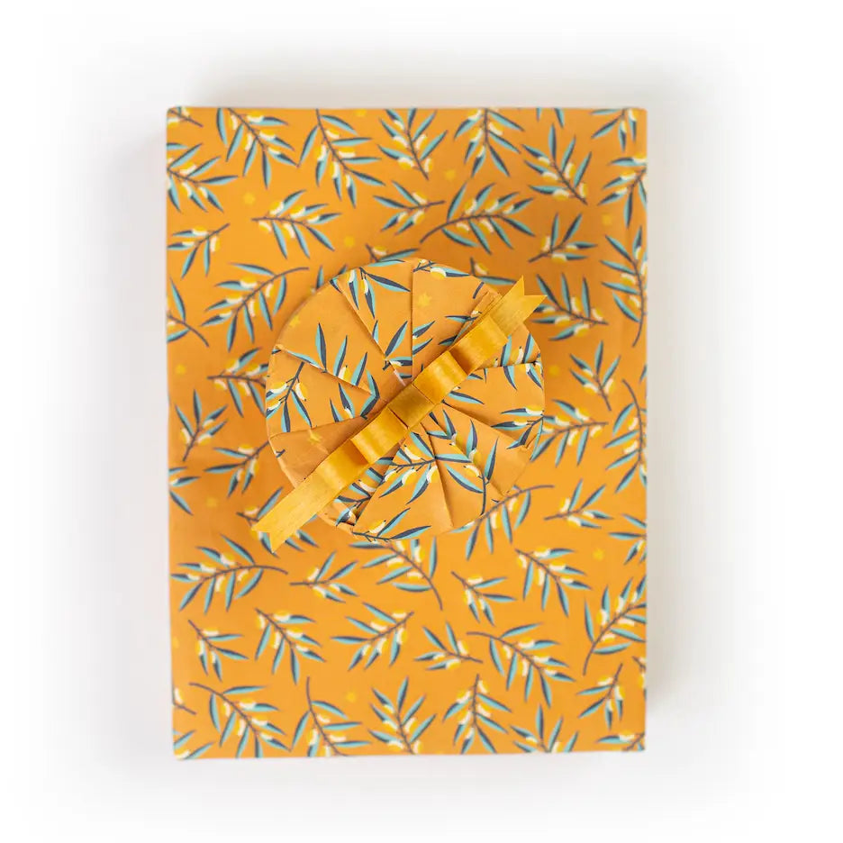 Hanukkah  Doves • Double-sided Eco Wrapping Paper • Holiday
