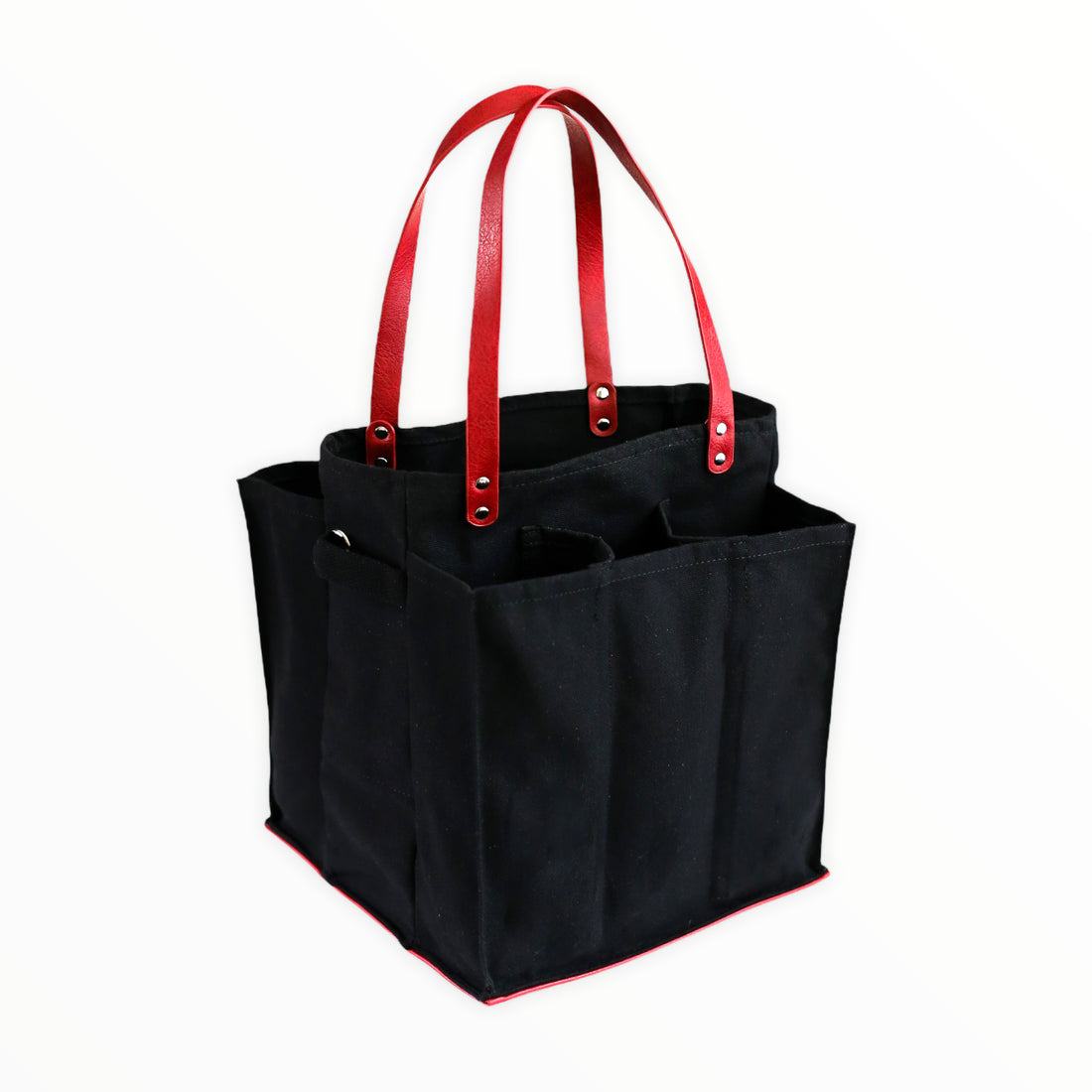 Market Tote - Natural with Vegan handles and bottom